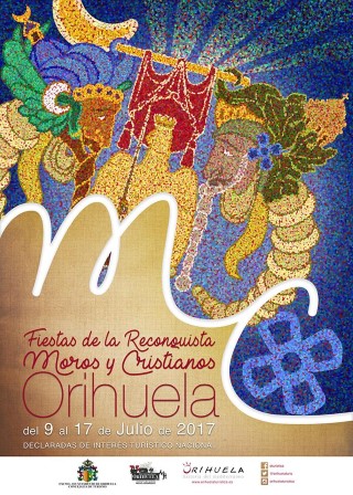 Las Fiestas de Moros y Cristianos de Orihuela se celebrarán este año 2017 con el reconocimiento del título de Interés Turístico Nacional