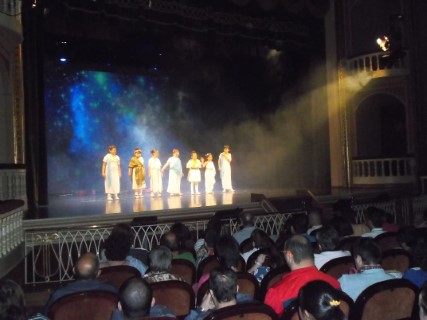 Inaugurada la XXXII Muestra Comarcal de Teatro Escolar, en la que alumnos de 26 colegios de la comarca representarán 33 obras hasta el jueves 24 de mayo