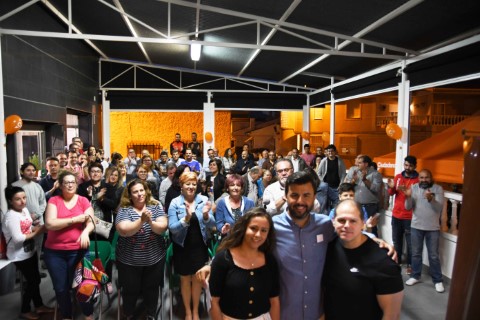 Ciudadanos Orihuela, con su candidato a la Alcaldía de Orihuela, José Aix, y miembros de su lista electoral visitan Hurchillo y Arneva
