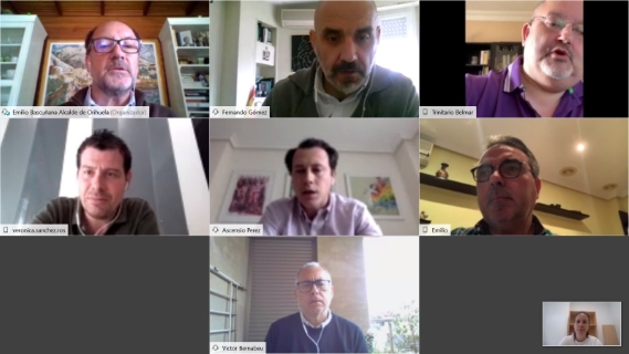 El Ayuntamiento de Orihuela y ACMO mantienen una reunión para conocer las necesidades del pequeño y mediano comercio oriolano afectados por el Estado de Alarma debido a la crisis sanitaria del coronavirus