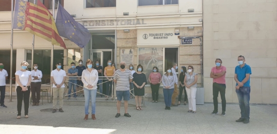 El municipio de Bigastro se une al minuto de silencio por las víctimas del coronavirus