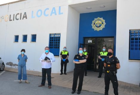 La Policía Local de Orihuela amplía la plantilla con la incorporación de cuatro nuevos agentes y refuerza así la seguridad ciudadana con 14 más desde el mes de abril