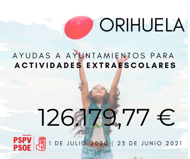 El PSOE de Orihuela solicita al Ayuntamiento oriolano que reconsidere cobrar la Escuela de Verano a las familias y que sea gratuito
