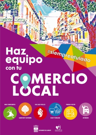 El Ayuntamiento de Almoradí pone en marcha la campaña de apoyo al comercio del municipio bajo el lema 'Haz equipo con tu comercio local' con la participación de 75 hosteleros