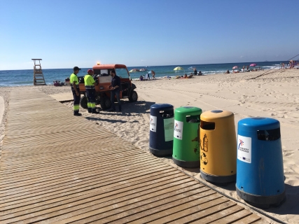 La Concejalía de Limpieza Viaria y RSU de Orihuela refuerza su servicio durante la temporada alta con una nueva incorporación de 44 trabajadores de su bolsa municipal destinados a todo el término municipal oriolano