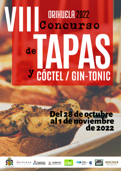 Orihuela, evento: 6 establecimientos hosteleros participantes con cóctel/gin-tonic, dentro del VIII Concurso de Tapas y Cóctel/Gin-tonic 'Orihuela, historia del Mediterráneo' organizado por la Concejalía de Turismo