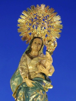 Pilar de la Horadada: Ofrenda de flores a la Virgen del Pilar, dentro de las fiestas patronales en honor a la Virgen del Pilar
