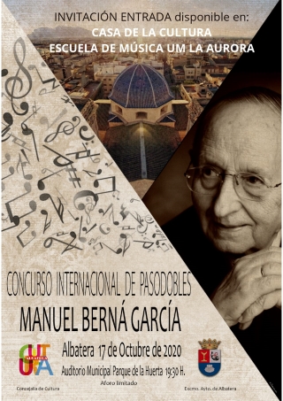 Albatera: Concierto final del Concurso Internacional de Pasodobles 'Manuel Berná García'