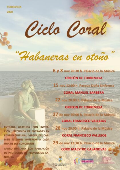 Torrevieja, evento cultural: Concierto del coro Maestro Casanovas, dentro del I Ciclo Coral de 'Habaneras en otoño'