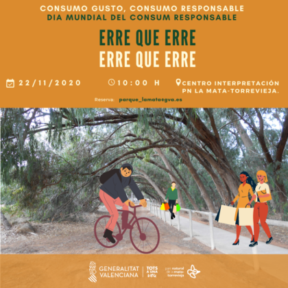 Torrevieja, evento: Ruta guiada 'Erre que erre' sobre el consumo responsable en el Día Mundial del Consumo Responsable, organizado por la Generalitat Valenciana