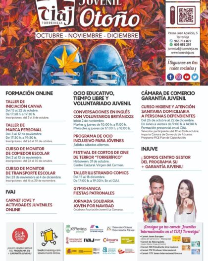 Torrevieja, evento: Inscripción para el curso de monitor de transporte escolar, organizada por el CIAJ de la Concejalía de Juventud
