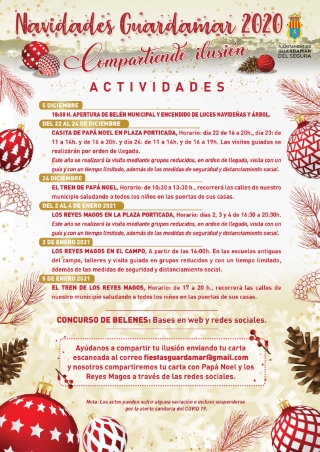 Guardamar del Segura, evento: Visitas de los Reyes Magos, dentro de las actividades de las fiestas navideñas 'Compartiendo ilusión'