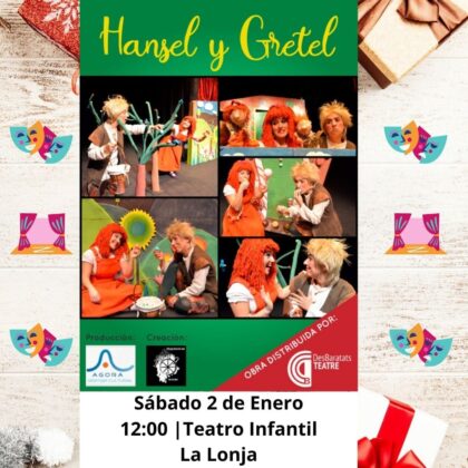 Orihuela, evento cultural: Representación de la obra de teatro infantil 'Hansel y Gretel', dentro de los actos de Navidad 2020-21