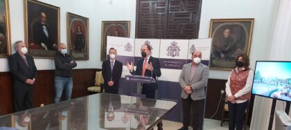 El alcalde Bascuñana anunció que Orihuela estará presente en el evento internacional./TCVB El municipio oriolano participará en la 10ª Exposición Internacional de las Flores de la ciudad china de Shangái representando a España