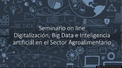 Desamparados de Orihuela, evento 'on line': Seminario 'Digitalización, Big Data e Inteligencia Artificial en el Sector Agroalimentario', organizado por la EPSO de la Universidad Miguel Hernández (UMH)