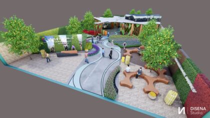 La ciudad oriolana se dará a conocer en esta feria con un 'stand' de 500 metros cuadrados./TCVB El municipio oriolano participará en la 10ª Exposición Internacional de las Flores de la ciudad china de Shangái representando a España