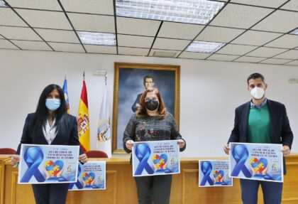 Torrevieja, evento: Iluminación de edificios y monumentos municipales y otras acciones en color azul, representativo del Transtorno del Espectro Autista (TEA) para conmemorar el Día Internacional del Autismo