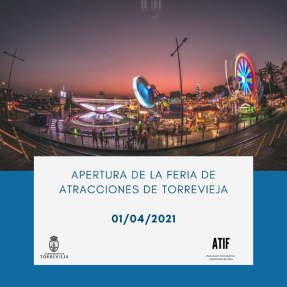 Torrevieja, evento: Apertura de la Feria de Atracciones con todas las medidas de seguridad e higiene necesarias, organizada por la Concejalía de Seguridad y Emergencias