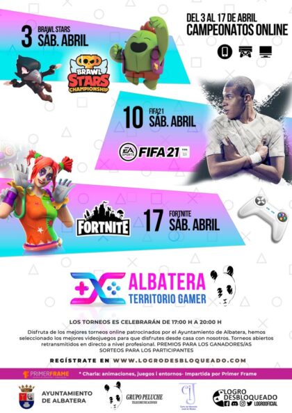 Albatera, evento 'on line': Inscripción a las jornadas 'Lan Party Tecnológica' de videojuegos y pc's, con campeonatos, torneos, charlas didácticas, dentro de 'Albatera, territorio gamer'