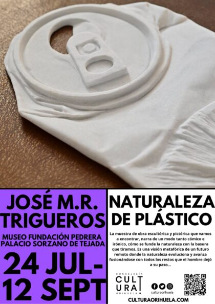 Orihuela, evento cultural: Exposición 'Naturaleza de plástico', del artista José M. R. Trigueros, organizada por la Concejalía de Cultura