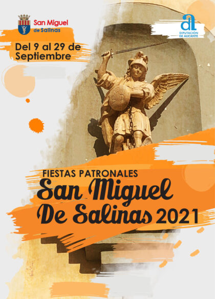San Miguel de Salinas, evento: Castillo de fuegos artificiales, dentro de las fiestas patronales en honor a San Miguel Arcángel