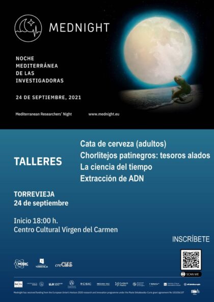 Torrevieja, evento cultural: Exposición 'Rostros mediterráneos de la ciencia', dentro de la Noche Mediterránea de las Investigadoras 'Mednight 2021'