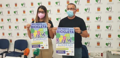 Almoadí, evento: XIV Fiesta de la Bicicleta, con sorteo de regalos y premios, organizada por la Concejalía de Deportes
