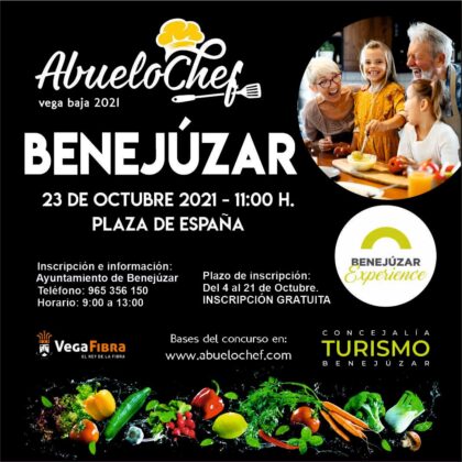 Benejúzar, evento: Velada gastronómica con cena degustación, demostraciones de productos 'gourmet' y menús de cocineros de prestigio comarcal y de ámbito nacional, dentro de la VI 'Benejúzar Experience' BEX21