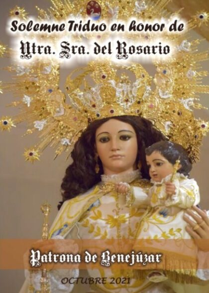 Benejúzar, evento: Celebración de la misa, dentro de los actos religiosos de las fiestas patronales de la Virgen del Rosario