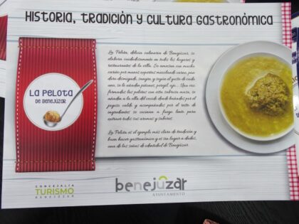 La Concejalía de Promoción Económica da a conocer como el proyecto de marca gastronómica local a 'La pelota de Benejúzar'