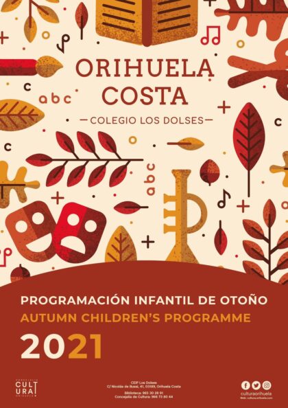 Orihuela Costa, evento: Taller 'Expresión corporal', dentro de los actos de la programación infantil de otoño del CEIP Los Dolses por la Concejalía de Cultura y Juventud