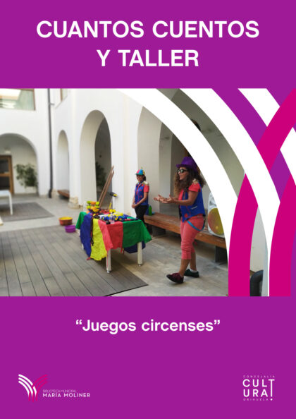 Orihuela, evento cultural: Taller 'Juegos circenses', por Wen Animaciones, dentro de la programación cultural de otoño 2021 de la Biblioteca Municipal ‘María Moliner’
