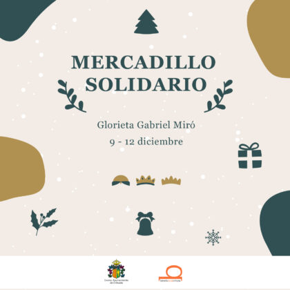 Orihuela, evento: Mercado Solidario Navideño con una veintena de asociaciones y colectivos, organizado por la Concejalía de Bienestar Social