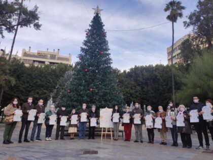 Orihuela, evento: Mercado Solidario Navideño con una veintena de asociaciones y colectivos, organizado por la Concejalía de Bienestar Social