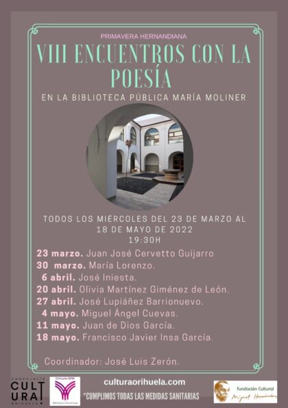 Orihuela, evento cultural: Exposición 'La biblioteca encantada', dentro de los actos de la ‘Primavera Hernandiana’ organizados por la Concejalía de Cultura