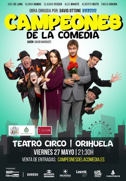 Orihuela, evento cultural: Representación de la obra 'Matrimonio para tres' por la compañía 'Lunatando Teatro', dentro del programa de actos del Teatro Circo 'Atanasio Die'