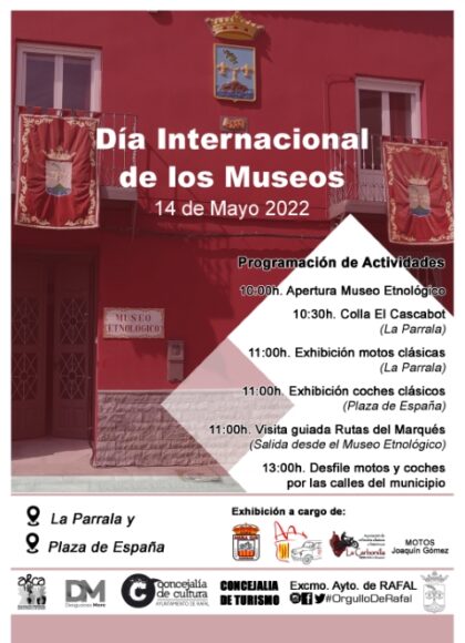 Rafal, evento cultural: Actuación de la Colla 'El Cascabot' en el Día Internacional de los Museos, dentro de las actividades culturales de mayo organizadas por las concejalías de Cultura, Fiestas y Turismo