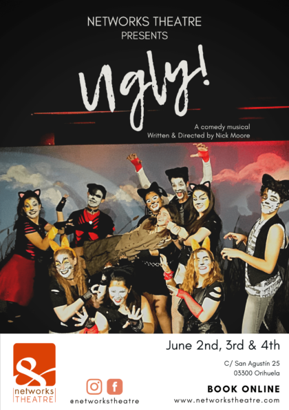 Orihuela, evento cultural: Representación en inglés de la comedia musical 'Ugly!', escrita y dirigida por Nick Moore, organizada por 'Networks Theatre'