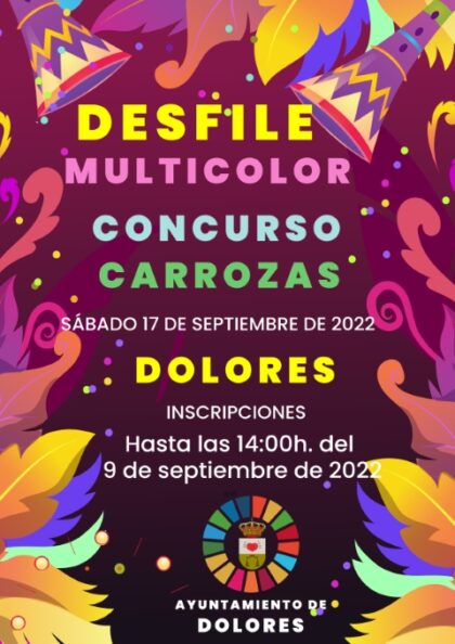 Dolores, evento: Fiesta, música y baile, dentro de las fiestas patronales en honor a Nuestra Señora de los Dolores
