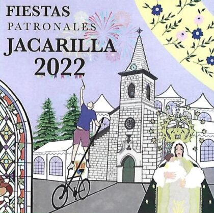 Jacarilla, evento: Desfile de carrozas, proclamación de carrozas ganadoras y entrega de bandas, dentro de los actos de las fiestas patronales en honor a la Virgen de Belén