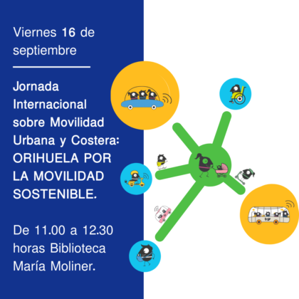 Orihuela, evento: I Concurso de Fotografía relacionada con la movilidad urbana en Orihuela, dentro de la Semana Europea de la Movilidad organizada por la Concejalía de Movilidad
