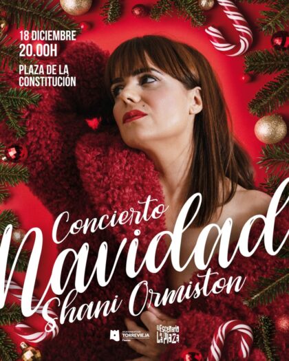 La cantante torrevejense Shani Ormiston dedica a la Navidad su nuevo tema pop en castellano