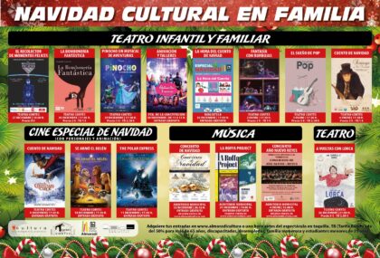 Gran variedad en los actos navideños culturales./TCVB Almoradí disfruta de la Navidad con diferentes actividades culturales
