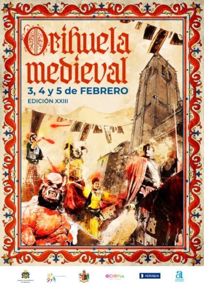 Orihuela volverá a ser medieval los días 3, 4 y 5 de febrero