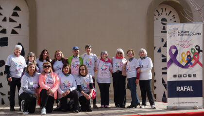 Más de 200 personas 'marcharon' contra el cáncer en Rafal