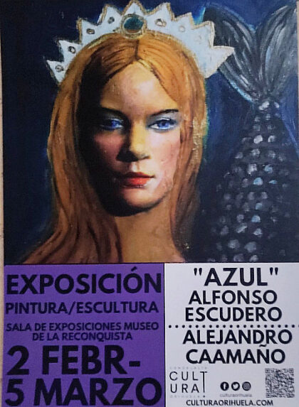 Orihuela, evento cultural: Exposición 'Azul', de los artistas Alfonso Escudero y Alejandro Caamaño, organizada por la Concejalía de Cultura