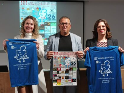 Almoradí 'marcha' en apoyo a la Asociación de personas con trastorno del espectro autista