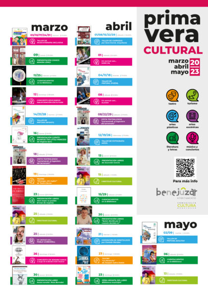 Benejúzar presenta su Primavera Cultural 2023 con novedades como visitas teatralizadas o un ciclo de conciertos al aire libre
