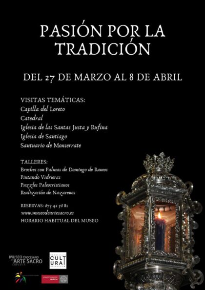 Orihuela, evento: Reservas para las visitas temáticas y talleres para niños y adultos 'Pasión por la tradición', organizadas por el Museo Diocesano de Arte Sacro y la Concejalía de Cultura