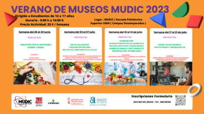 Vuelve el 'Verano de Museo' al MUDIC 'Jesús Carnicer'